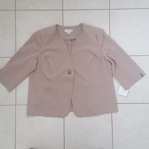 Sag Harbor blazer, NWT 18W